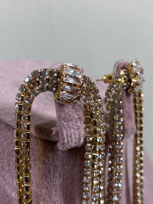 Aros Colgantes cristales