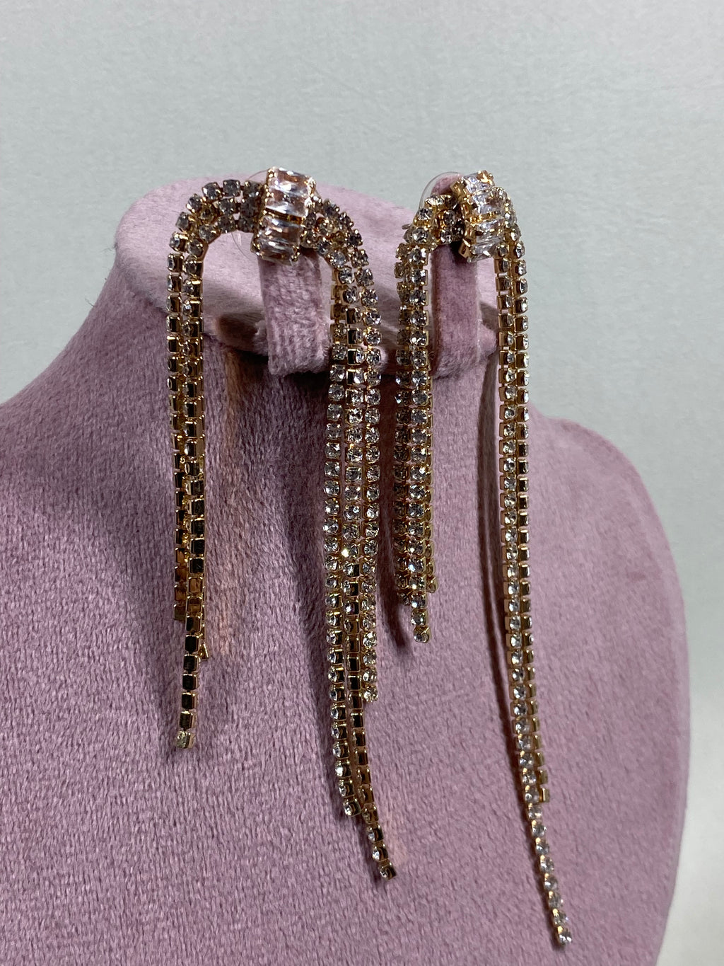 Aros Colgantes cristales