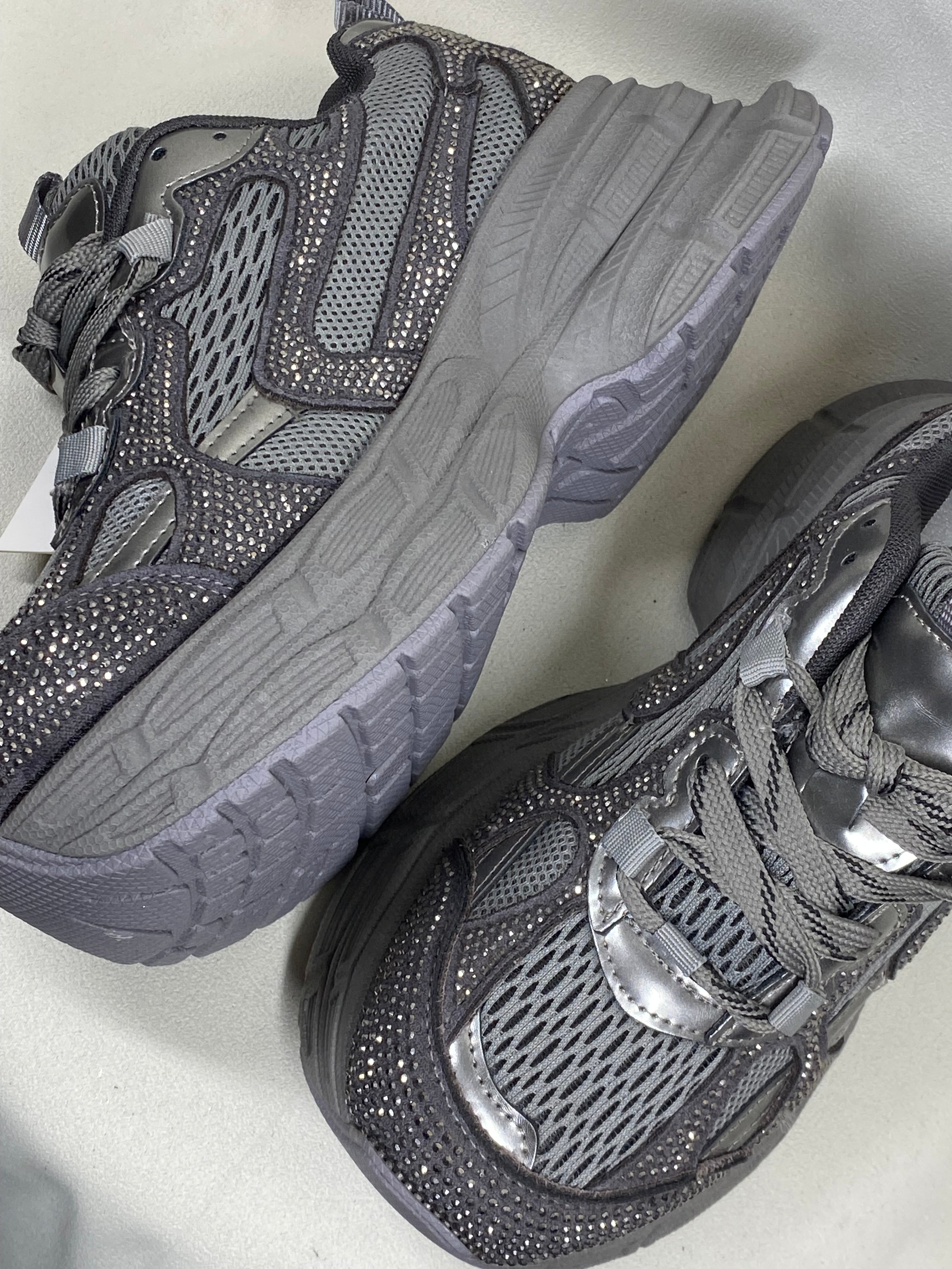 Zapatillas Grafito Brillo