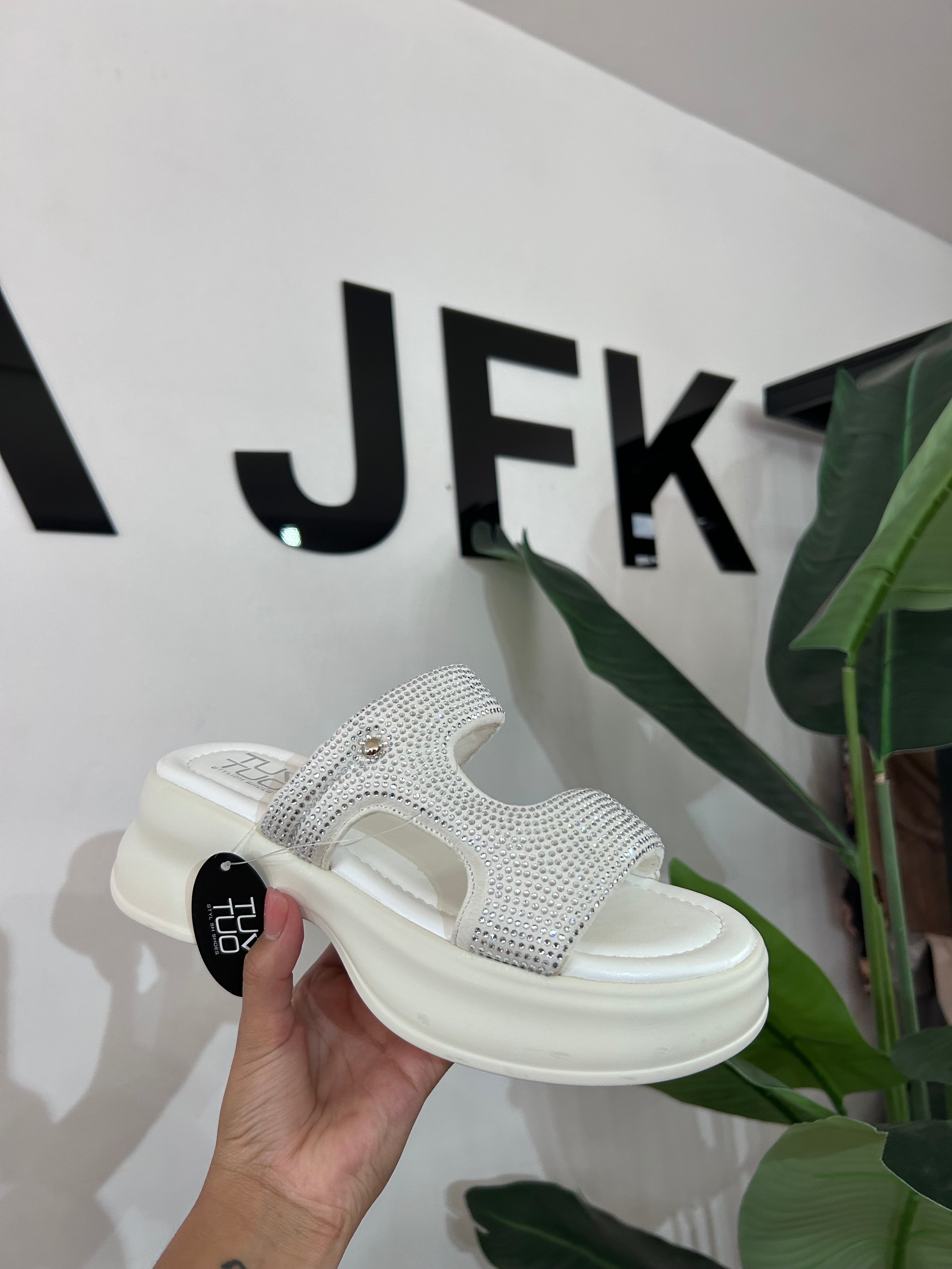 Chalas Brillo Blanca