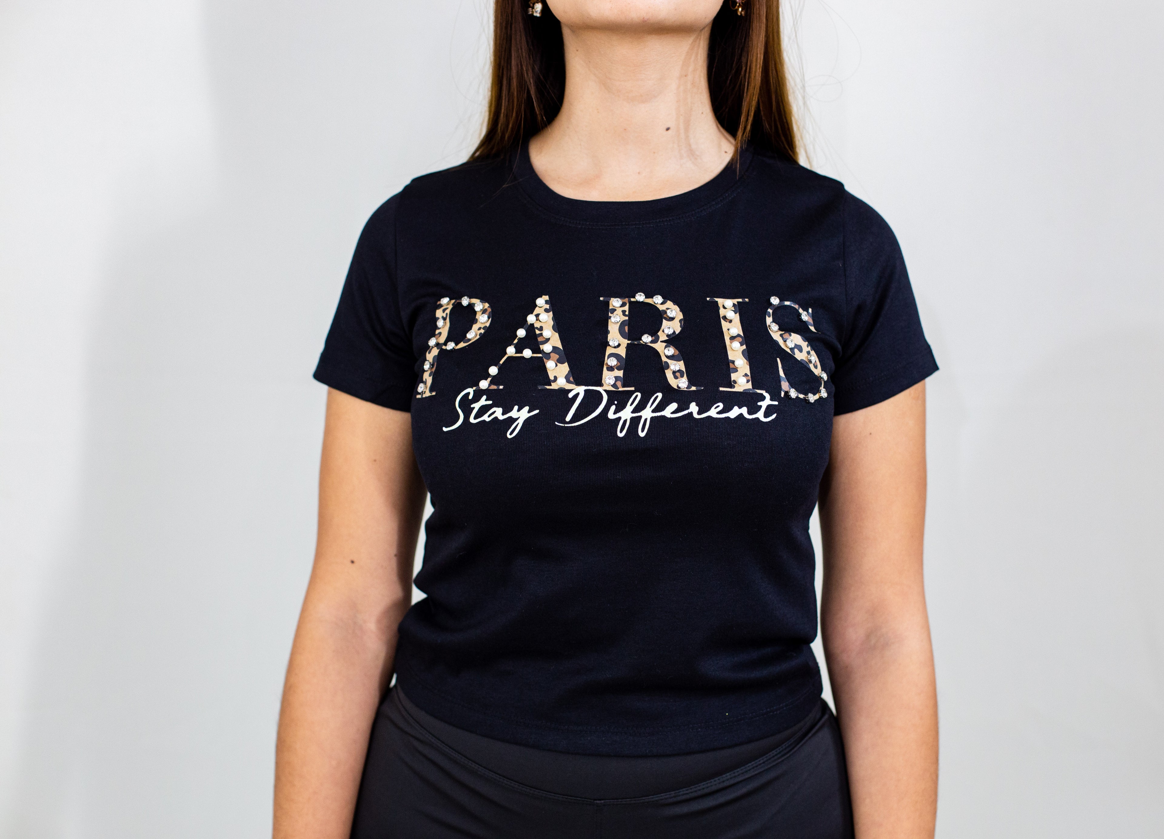 Polera París print