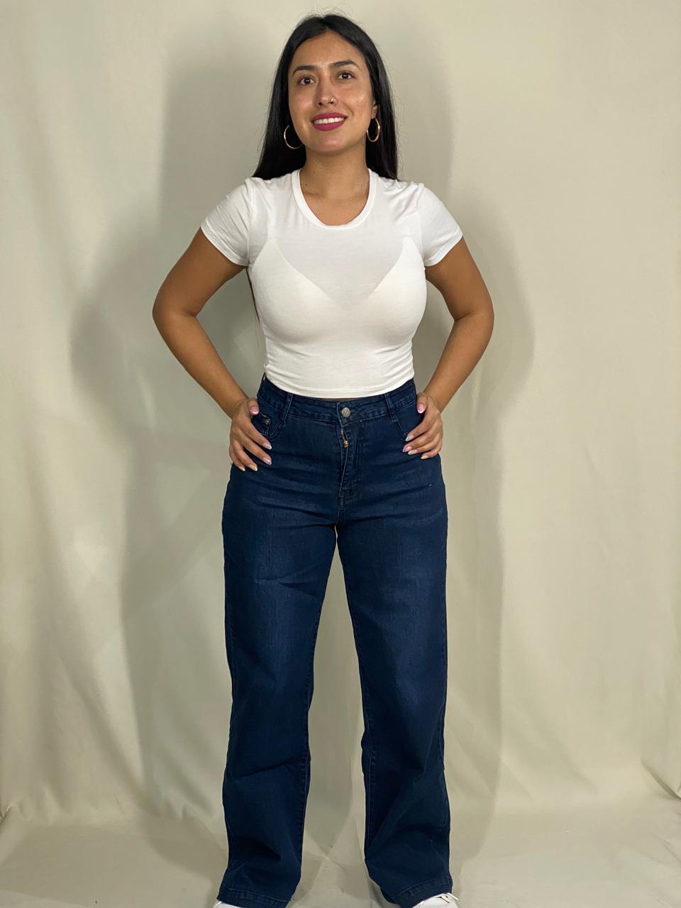 Jeanns Palazzo azul marino