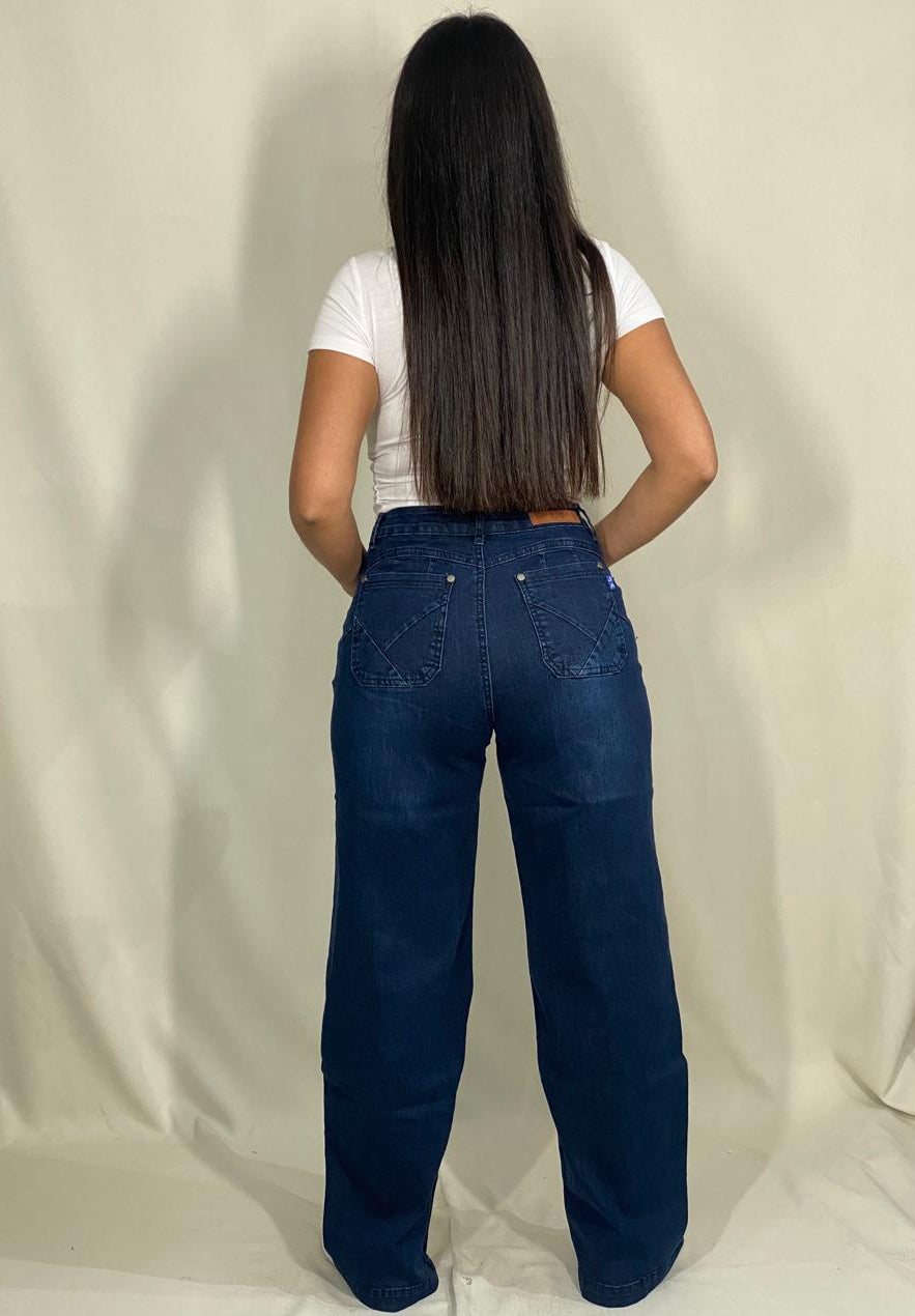 Jeanns Palazzo azul marino