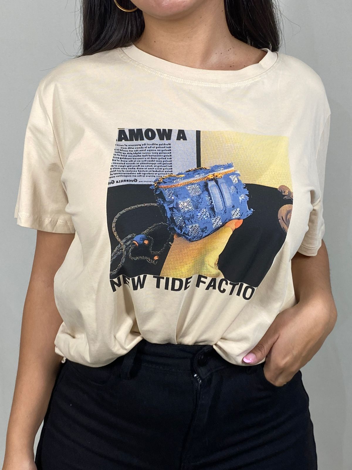 Polera Cartera Brillo