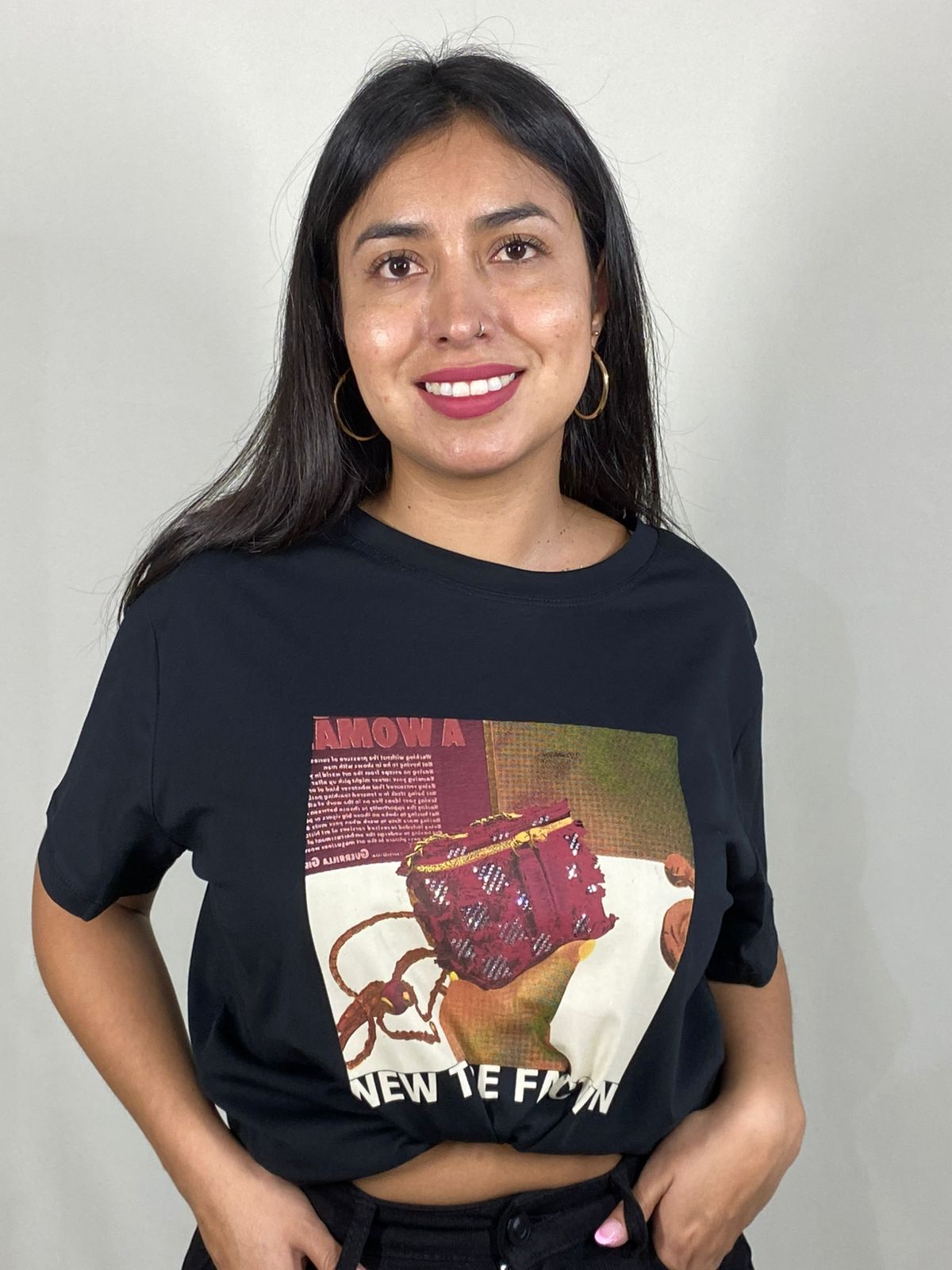 Polera Cartera Brillo