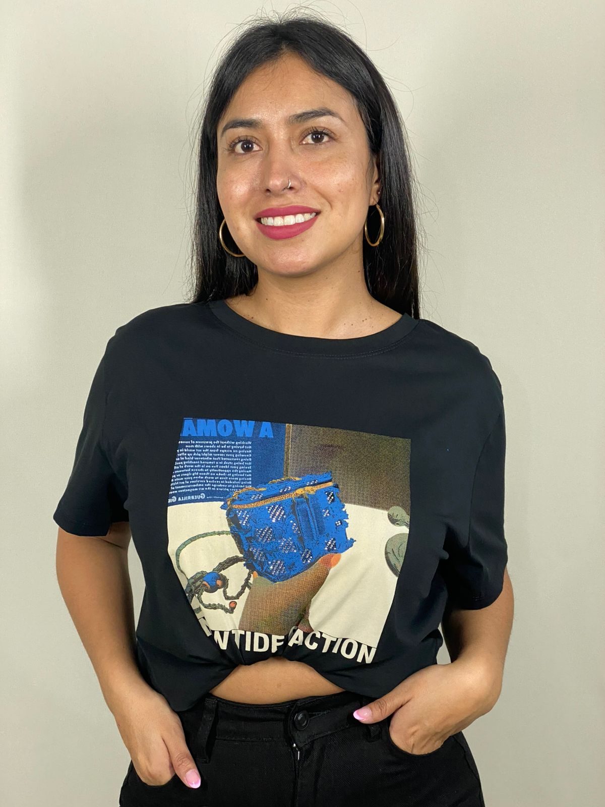 Polera Cartera Brillo