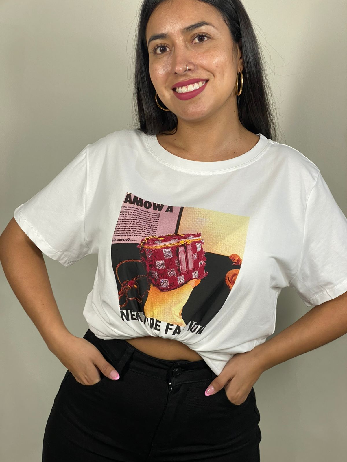 Polera Cartera Brillo