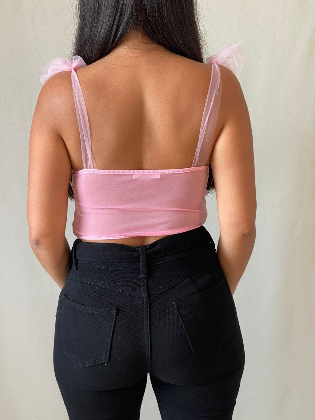 Crop Corset Encaje