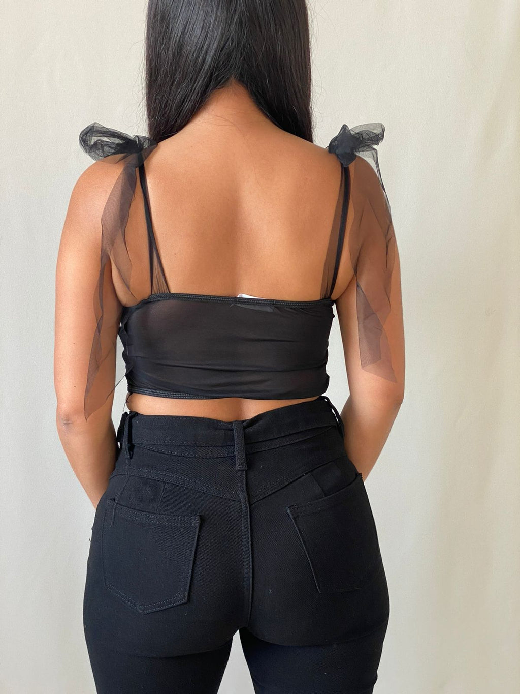 Crop Corset Encaje