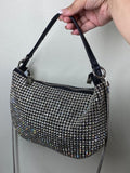 Cartera Negra Cristales