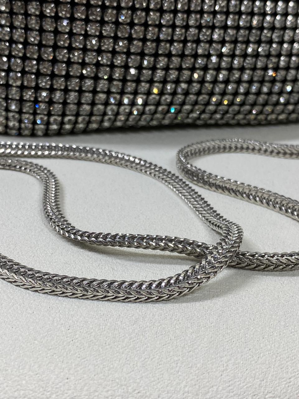 Cartera Negra Cristales