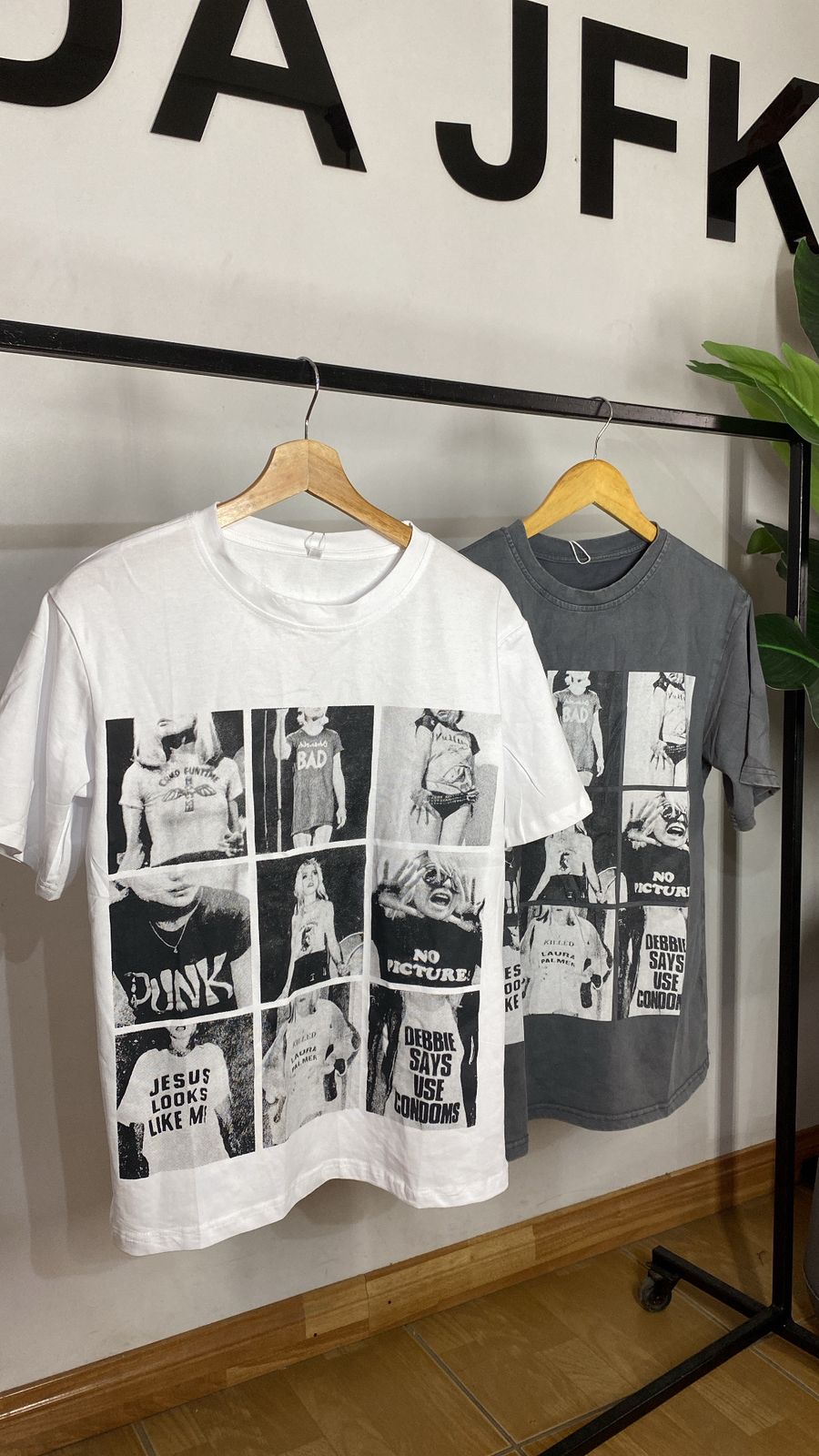 Polera Diseño Cuadros