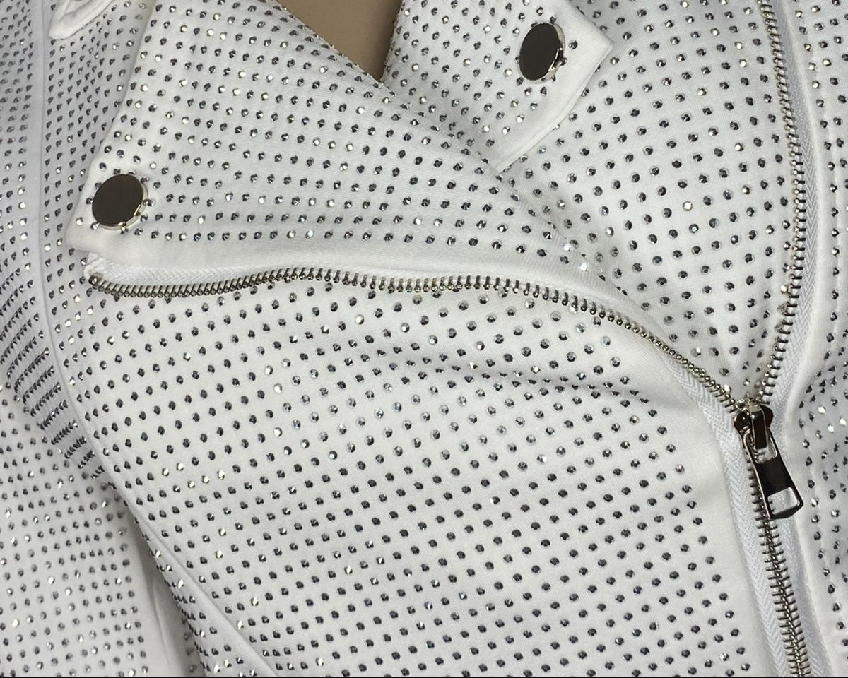 Chaqueta Brillo Blanca