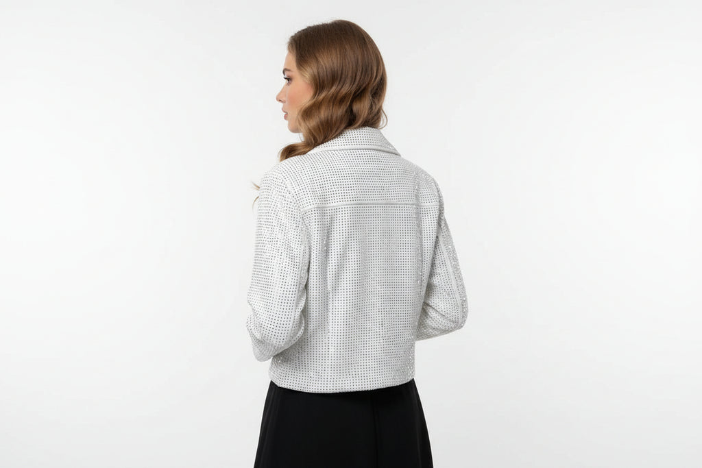 Chaqueta Brillo Blanca