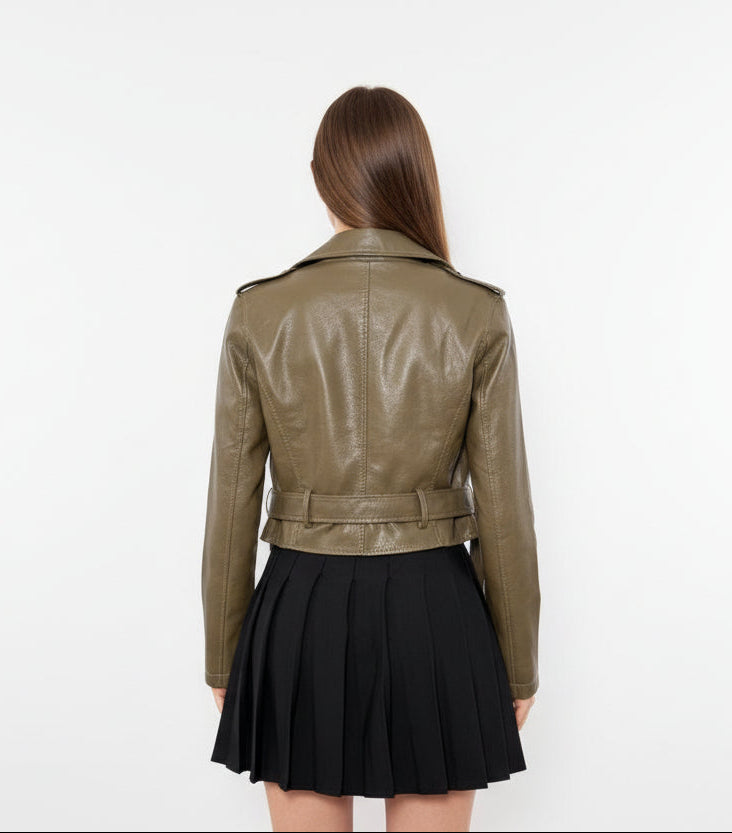 Chaqueta cuerina