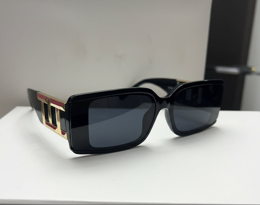 Lentes Black Dorado