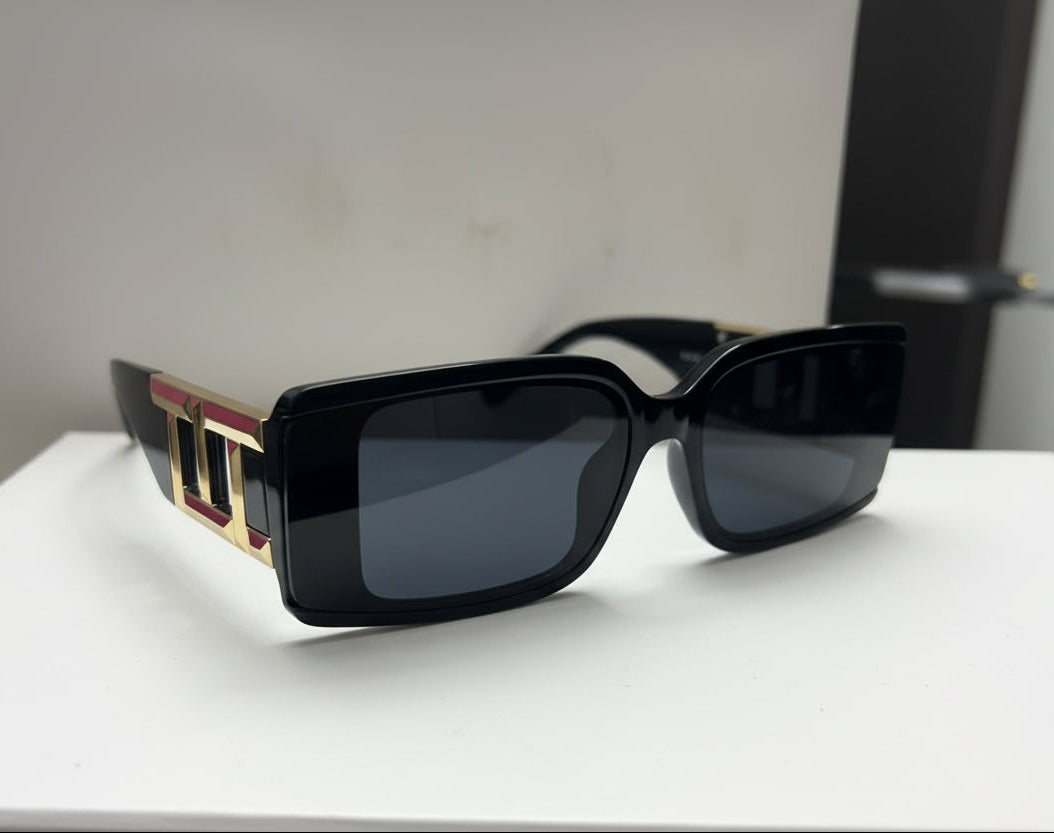 Lentes Black Dorado