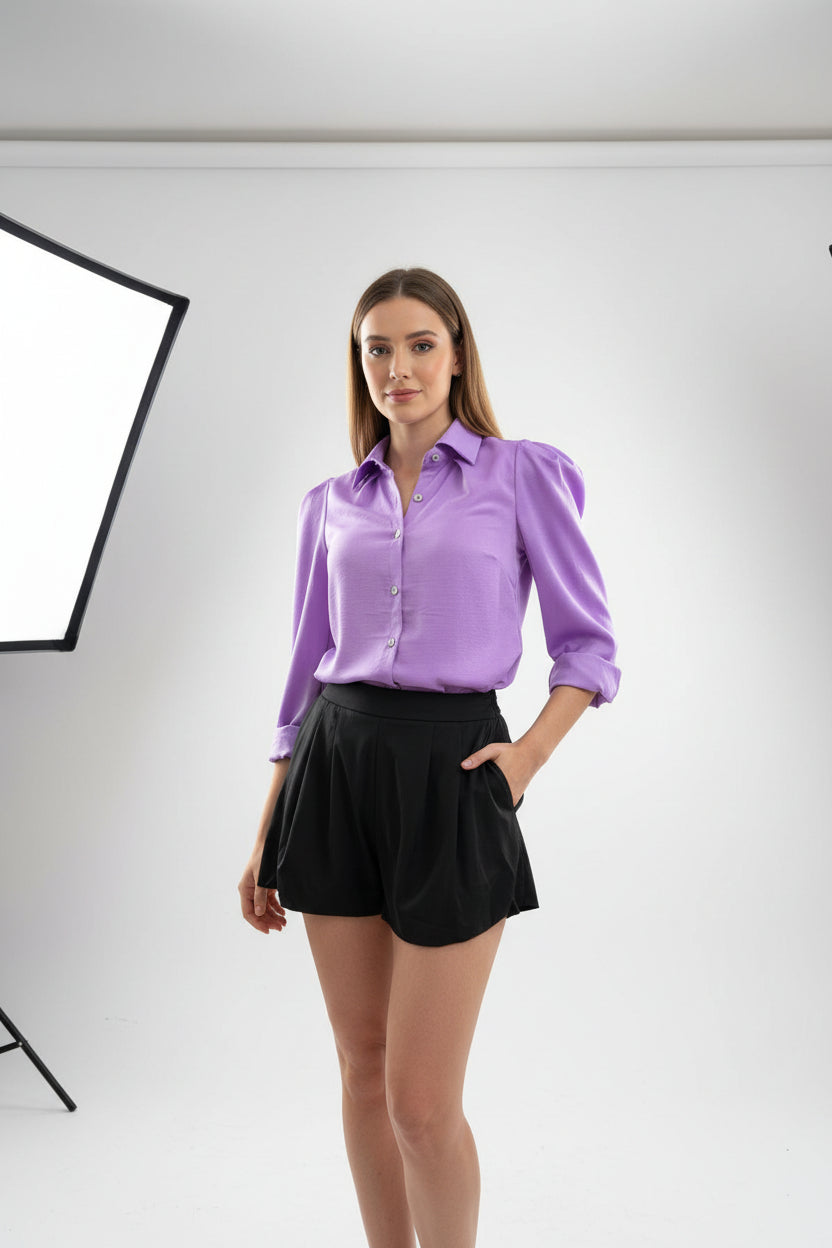 Camisa Satin