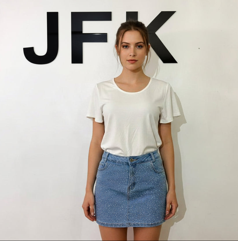 Short Falda Brillo
