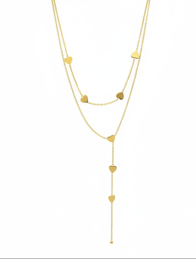 Collar corazones