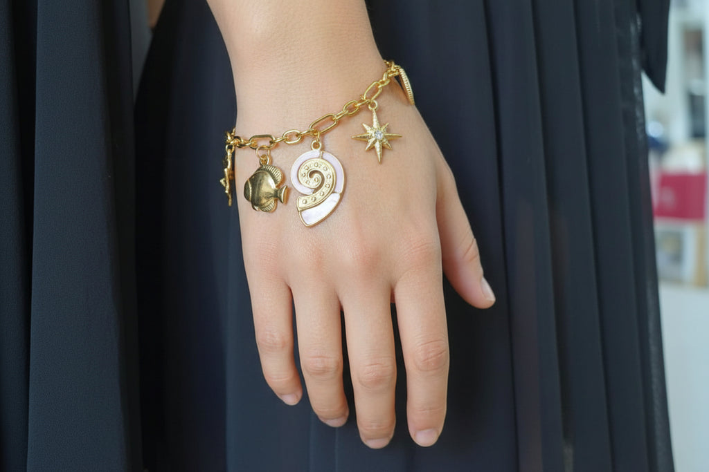 Pulsera Caracol Rosa