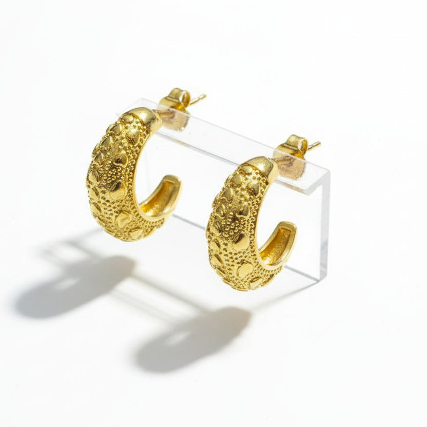 Aros Media Argolla Relieve