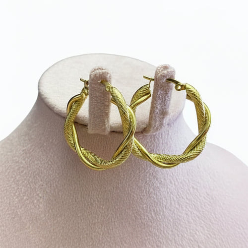 Aros Argollas Torcidas