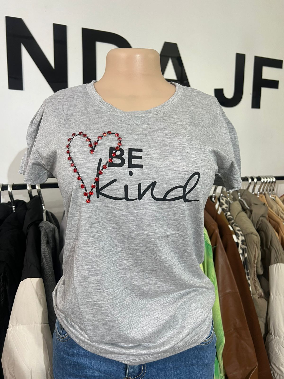 Polera Corazón Brillo