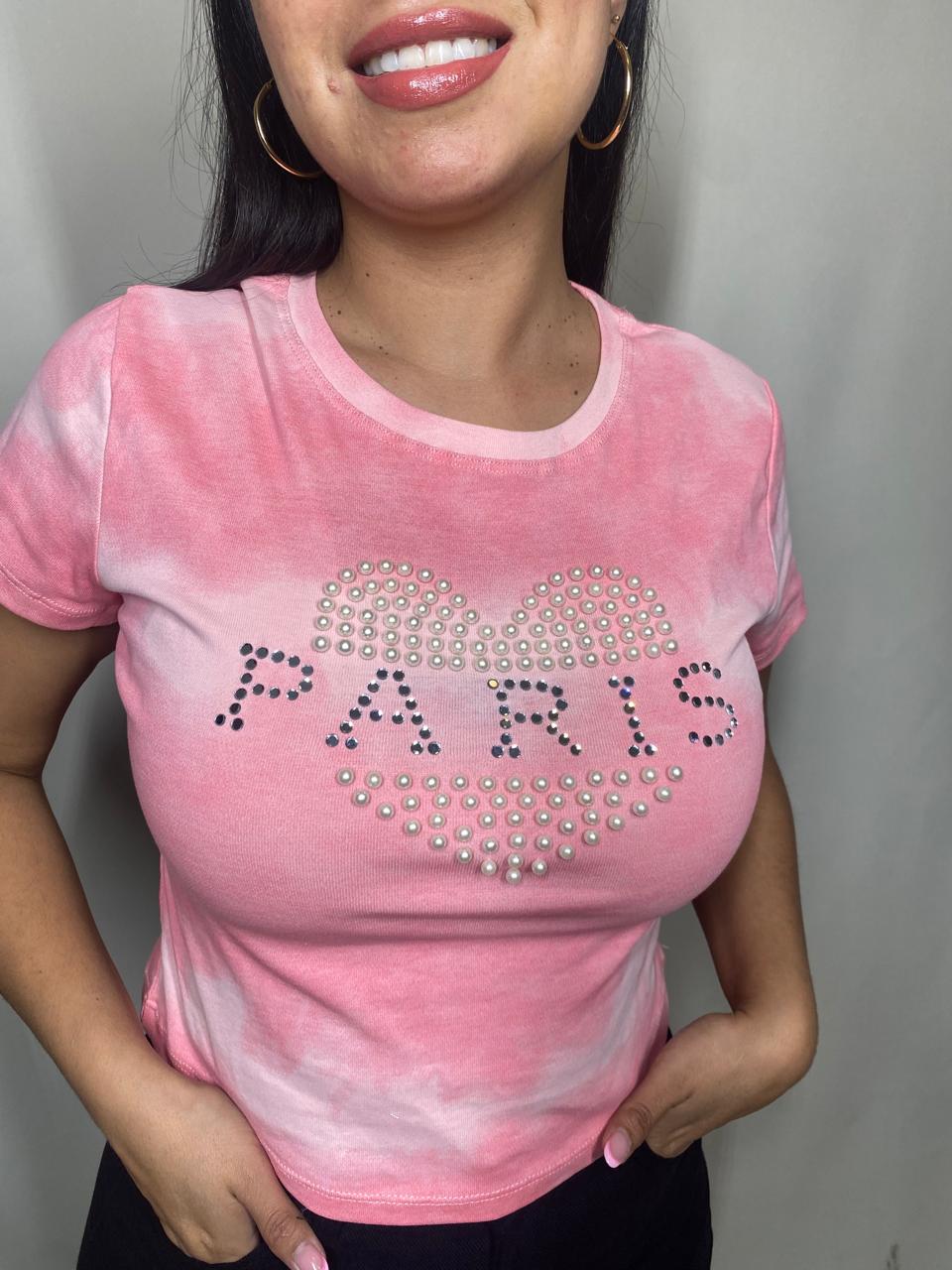Polera Paris Perlas