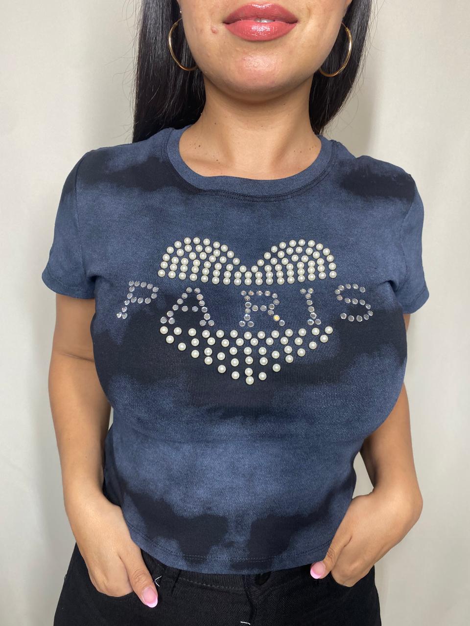 Polera Paris Perlas
