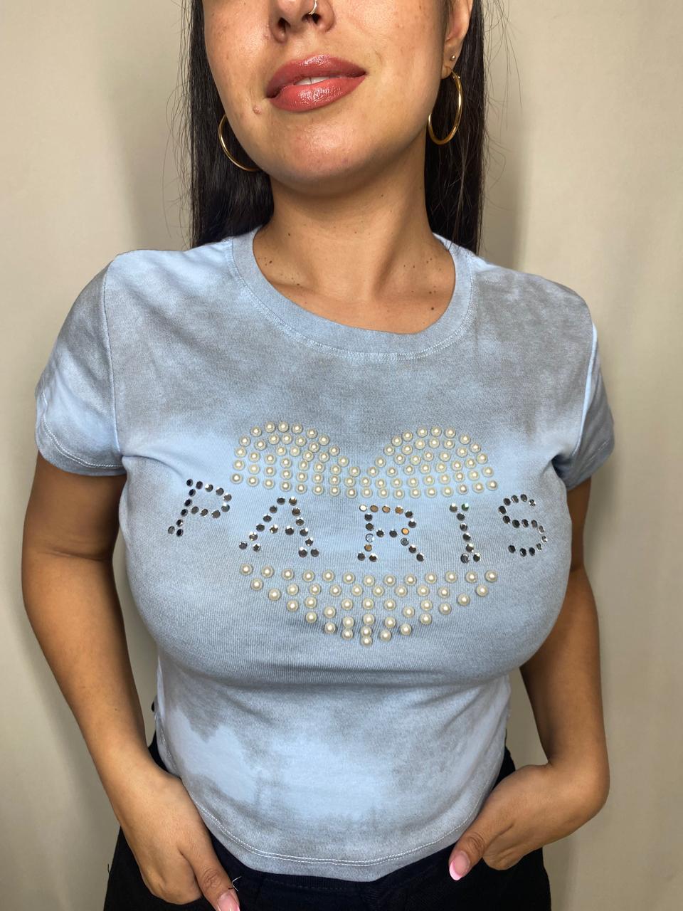 Polera Paris Perlas