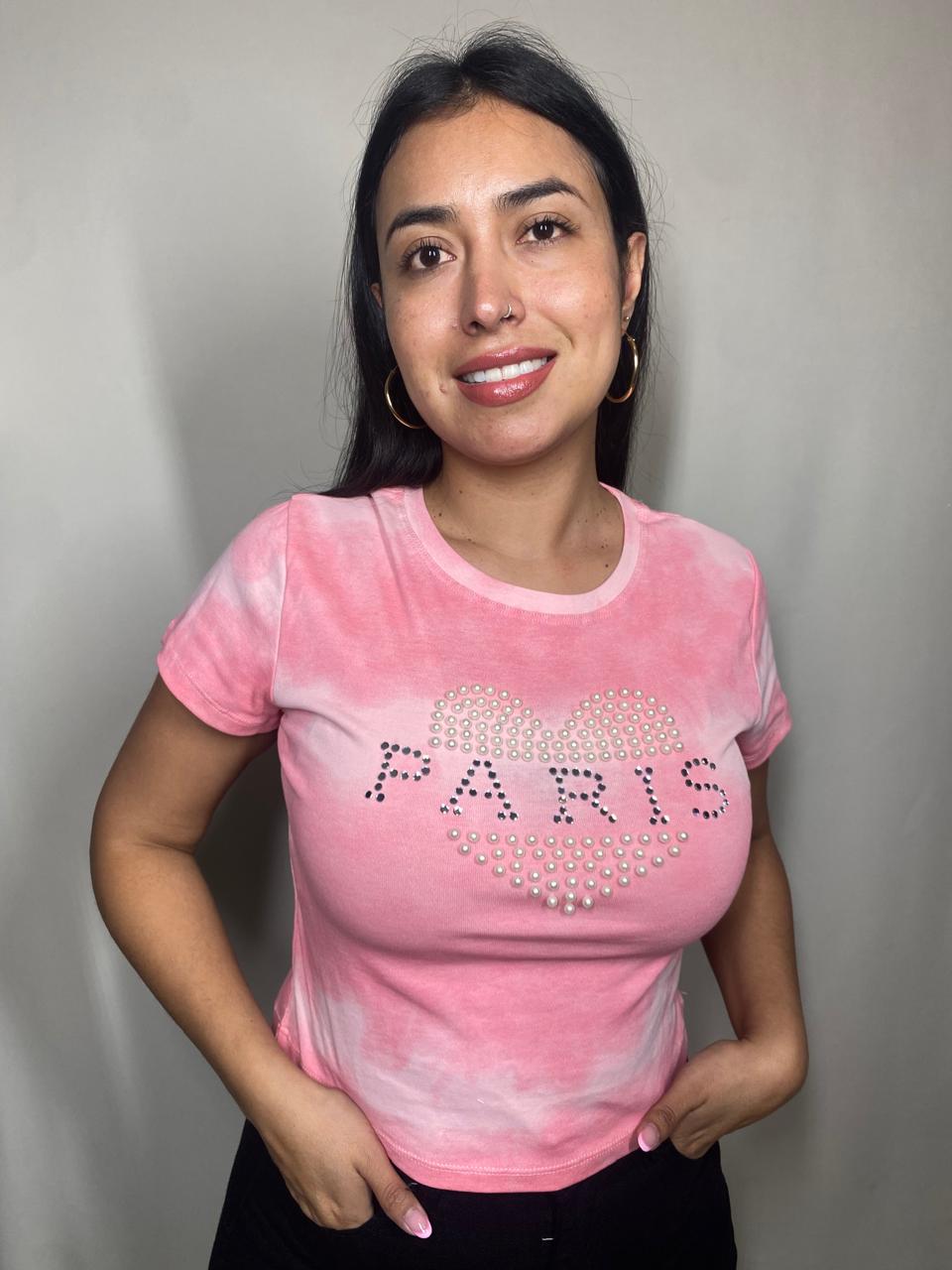 Polera Paris Perlas
