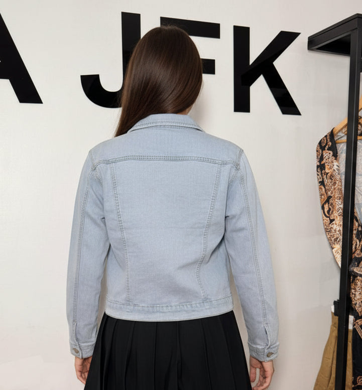 Chaqueta Celeste de Jeans