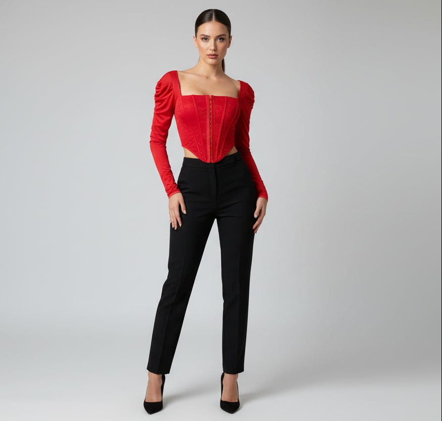 Corset Manga Larga