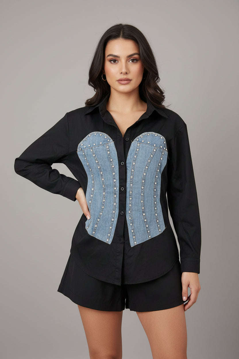 Camisa Silueta Jeans
