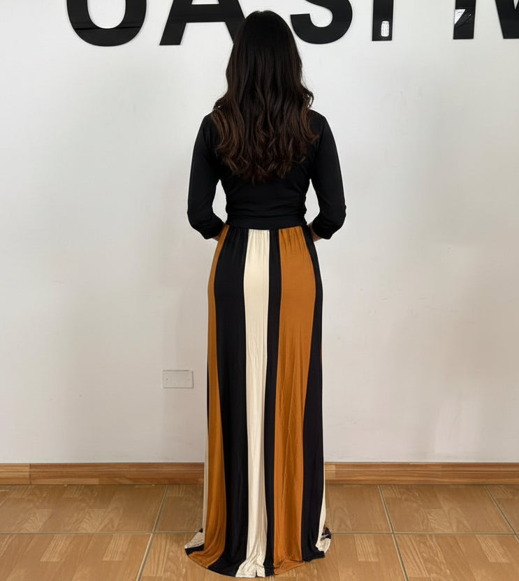 Vestido Maxi lines