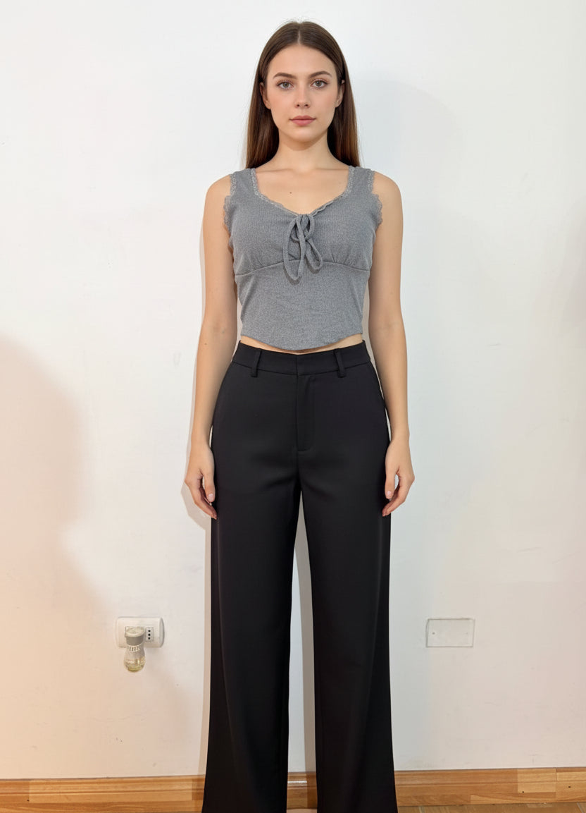 Pantalon sastrero Capri Recto