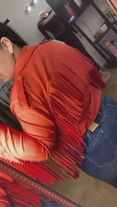 Chaqueta Fleco Plush